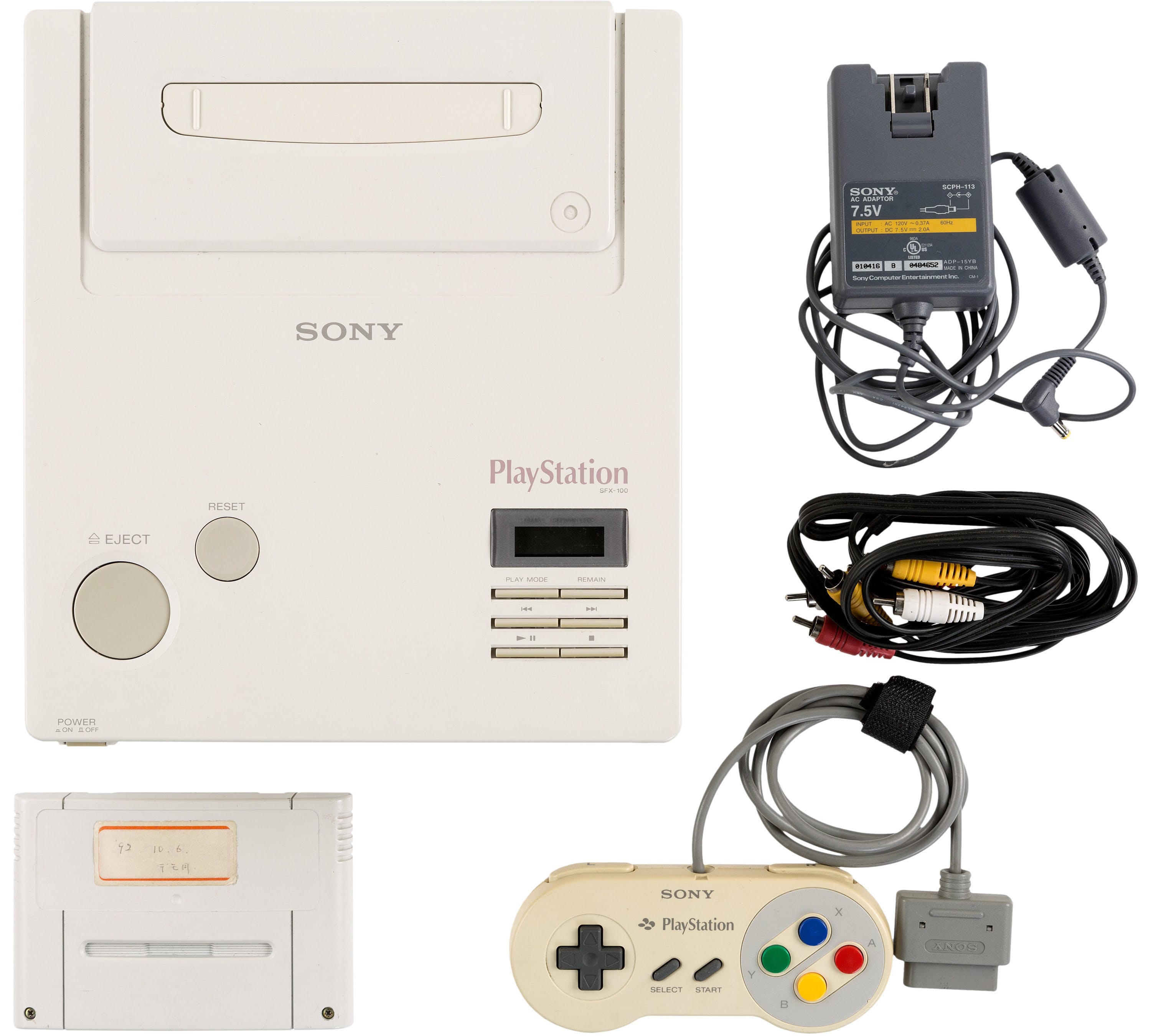 A Rare Prototype Of The Nintendo Playstation At Auction | Barnebys Magazine